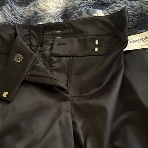 H&M Shiny Black Trousers